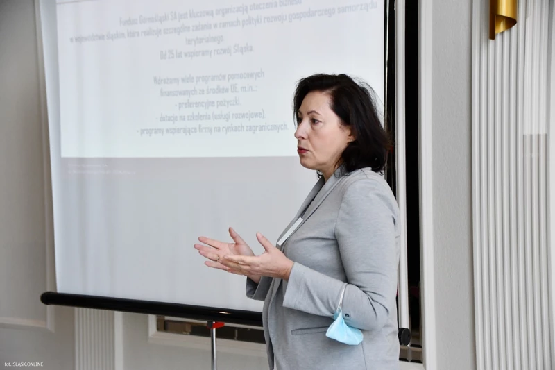 ŚLĄSK.ONLINE - o wsparciu finansowym dla śląskich firm na spotkaniu biznesowym w Żorach